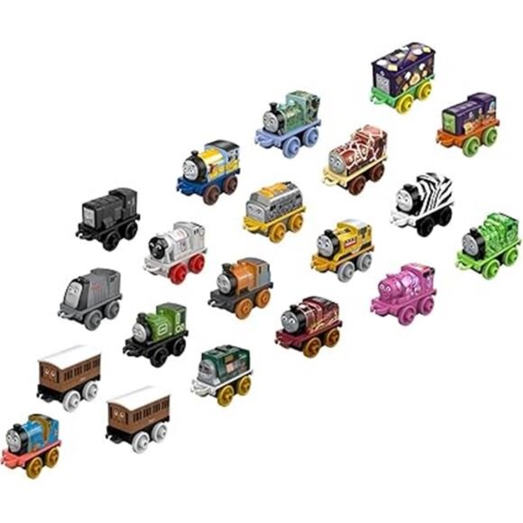 Thomas & Friends Toy Trains MINIS 20 Pack of Miniature Push-Along Engines - Picture 7 of 7